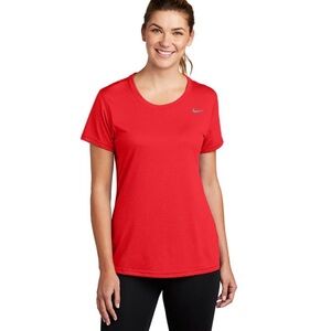 Nike Dri-Fit Mesh Reflective Running Tee Size Medium